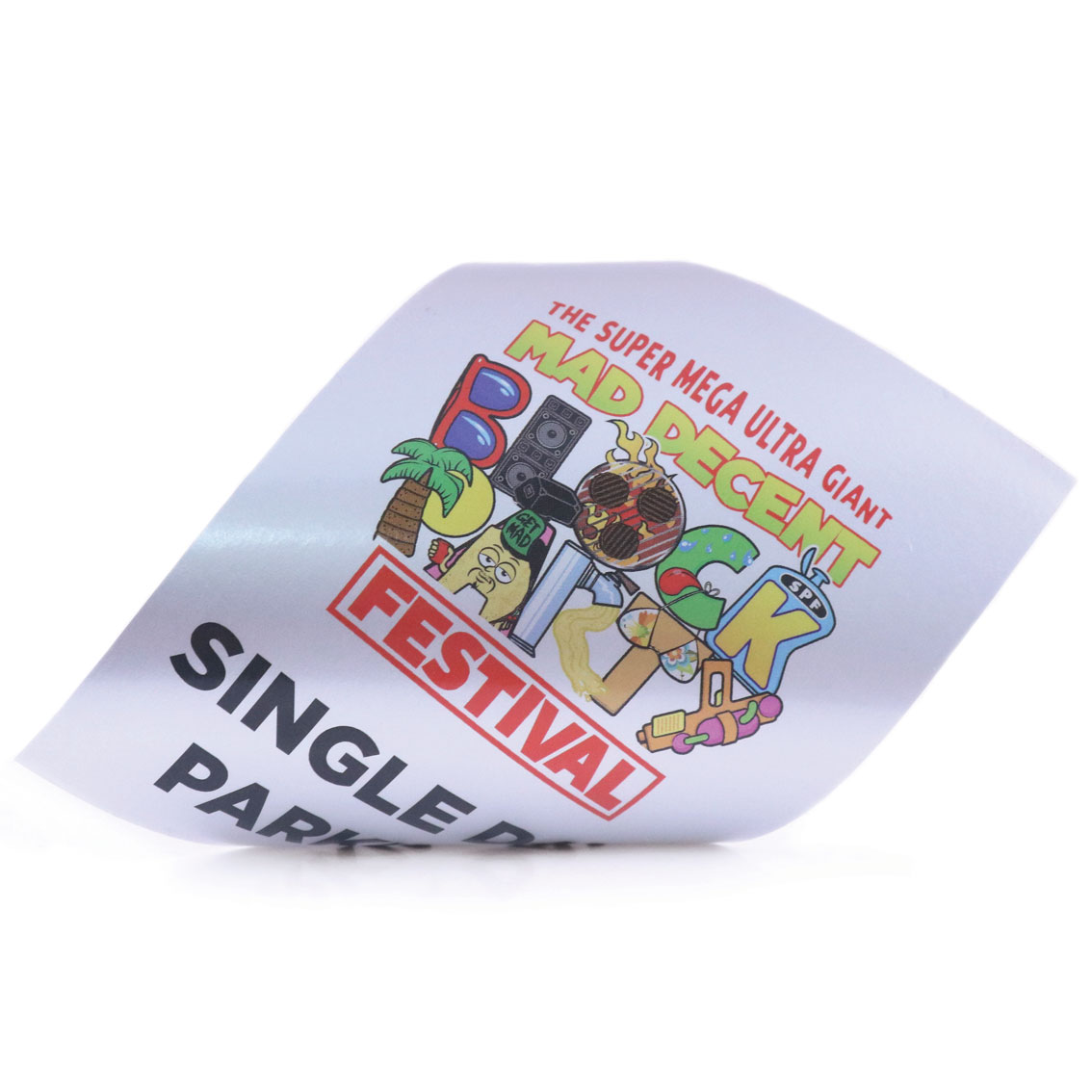 Custom Holographic Decal Stickers