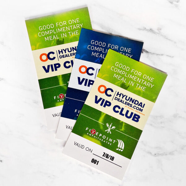 Custom Eco-Friendly Printed Event Tickets - Image 2