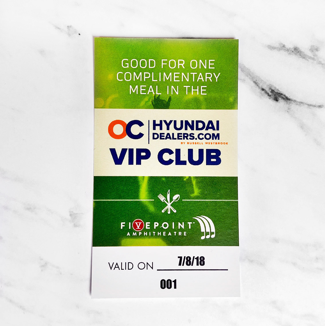Eco-Friendly Printed Event Tickets