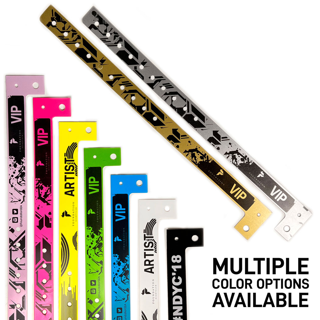 Custom Plastic Wristbands