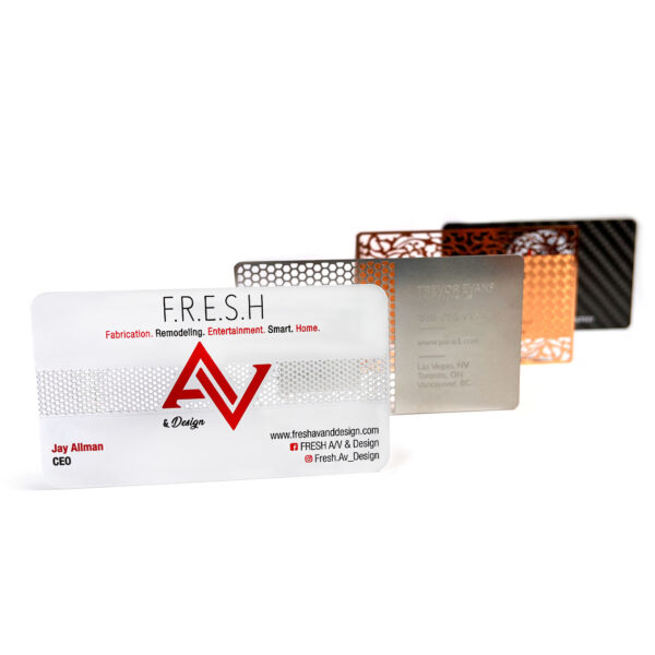 Custom Metal Business Cards - Image 2