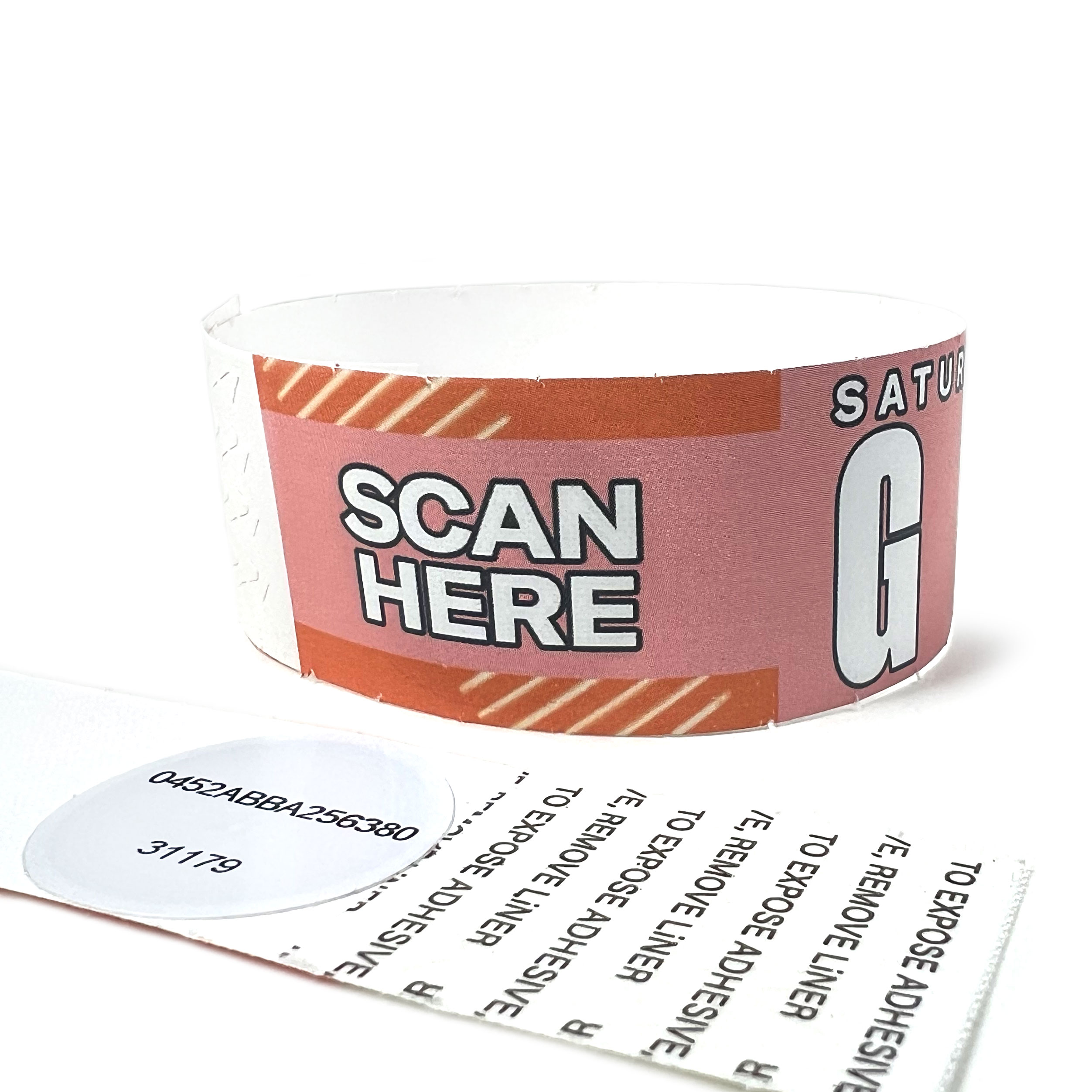 Custom RFID Tyvek Paper Wristbands