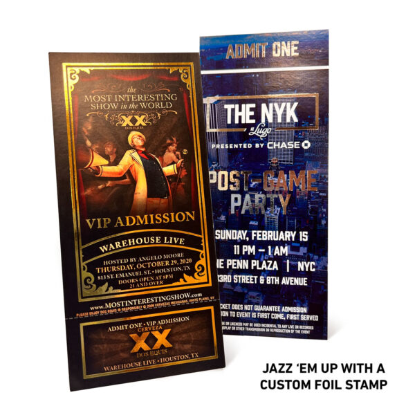 Custom Printed Event Tickets - Image 3