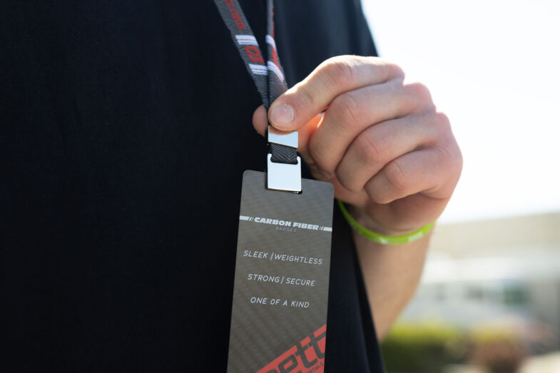 Purposes & Benefits of Custom Lanyards at Live Events Racing lanyard in the wild