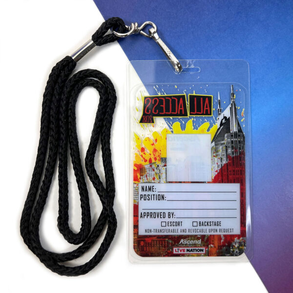 Custom Crystal Clear Laminated Badges - Image 3