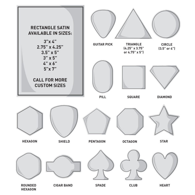 Custom Satin Sticky Passes | Backstage Pass Stickers