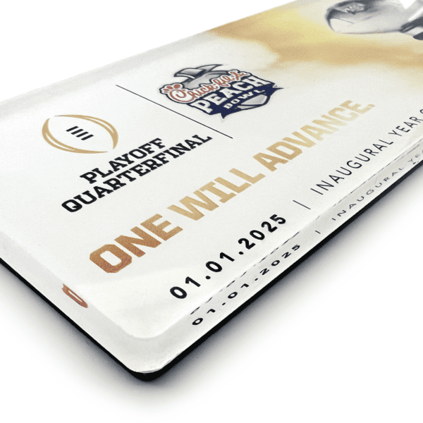 Acrylic Ticket with Magnet on Back for Sports