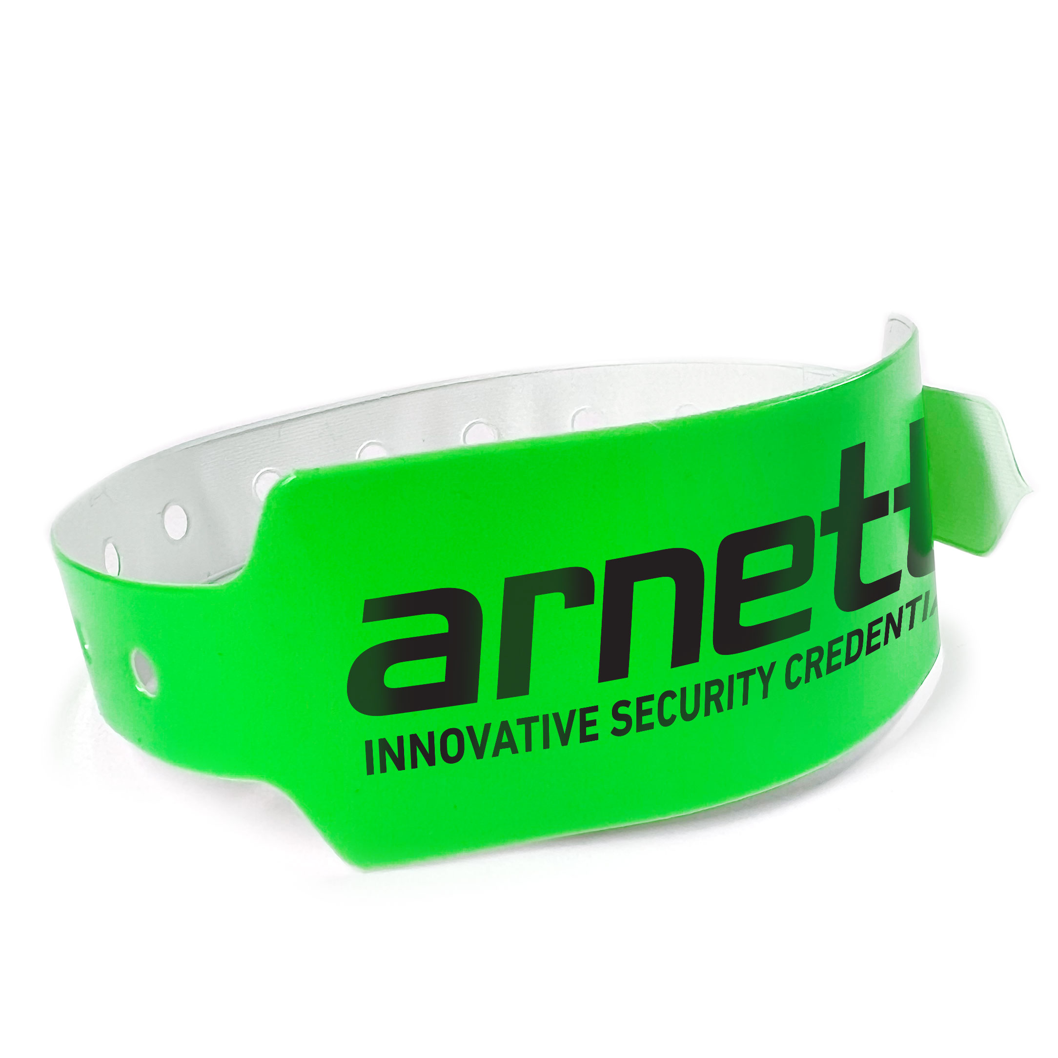 Custom Wide Face Vinyl Wristbands