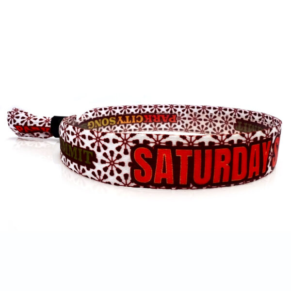 custom cloth wristbands for events