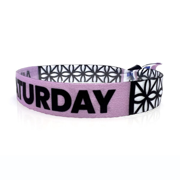 fabric festival wristband