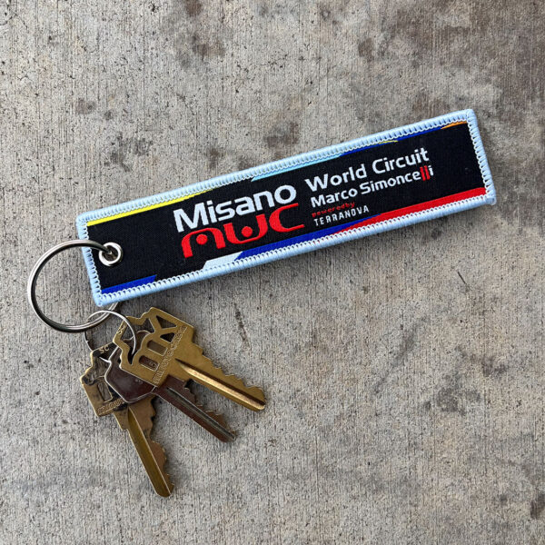 motorsport key tag