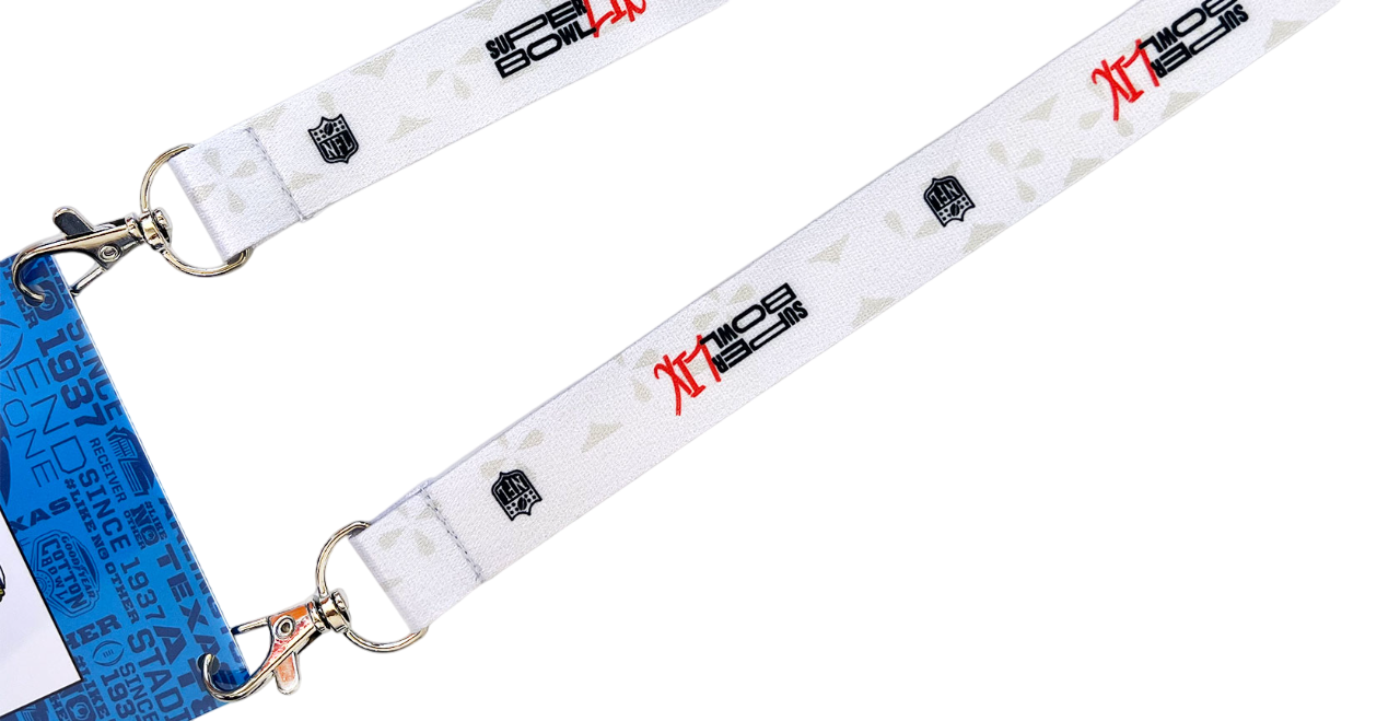 Custom Stadium Lanyard Badge