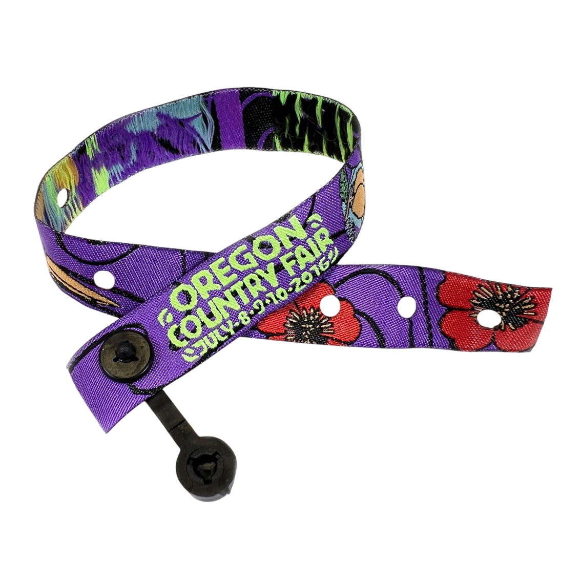 Snap wristband