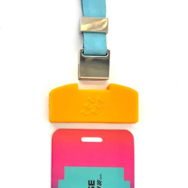 silicone topper slides easily onto motorsport badge