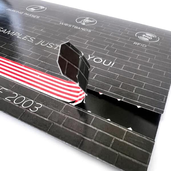 custom tear open envelopes