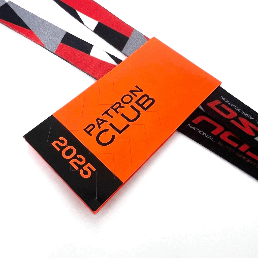 Lanyard flags for quick crew role identification at races
